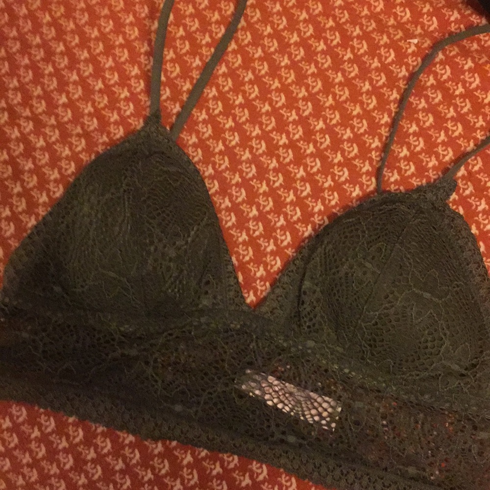 Olive Green Bralette